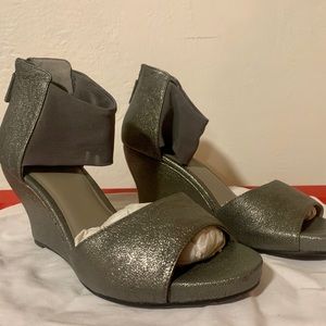 Silver Eileen Fisher Wedge